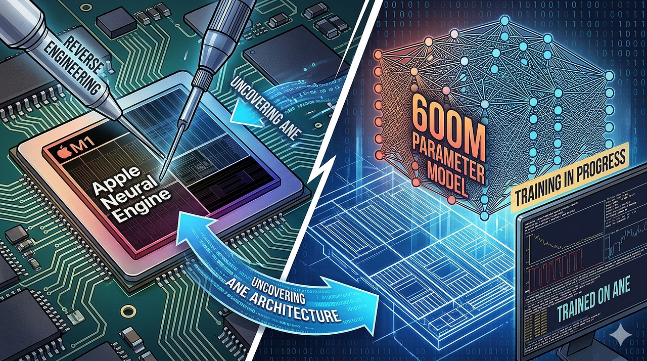 Someone Reverse-Engineered Apple's Neural Engine — Then Trained a 600M Parameter Model on It