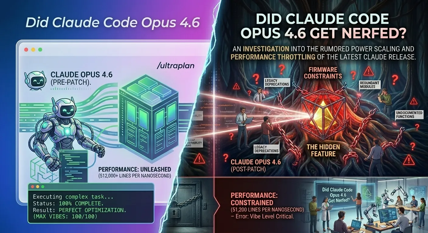 Did Claude Code Opus 4.6 Get Nerfed?