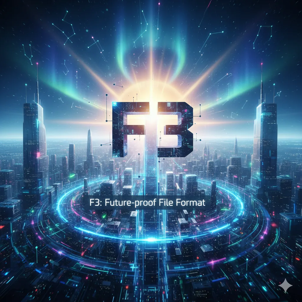 F3: The Future-Proof File Format That Finally Gets It Right