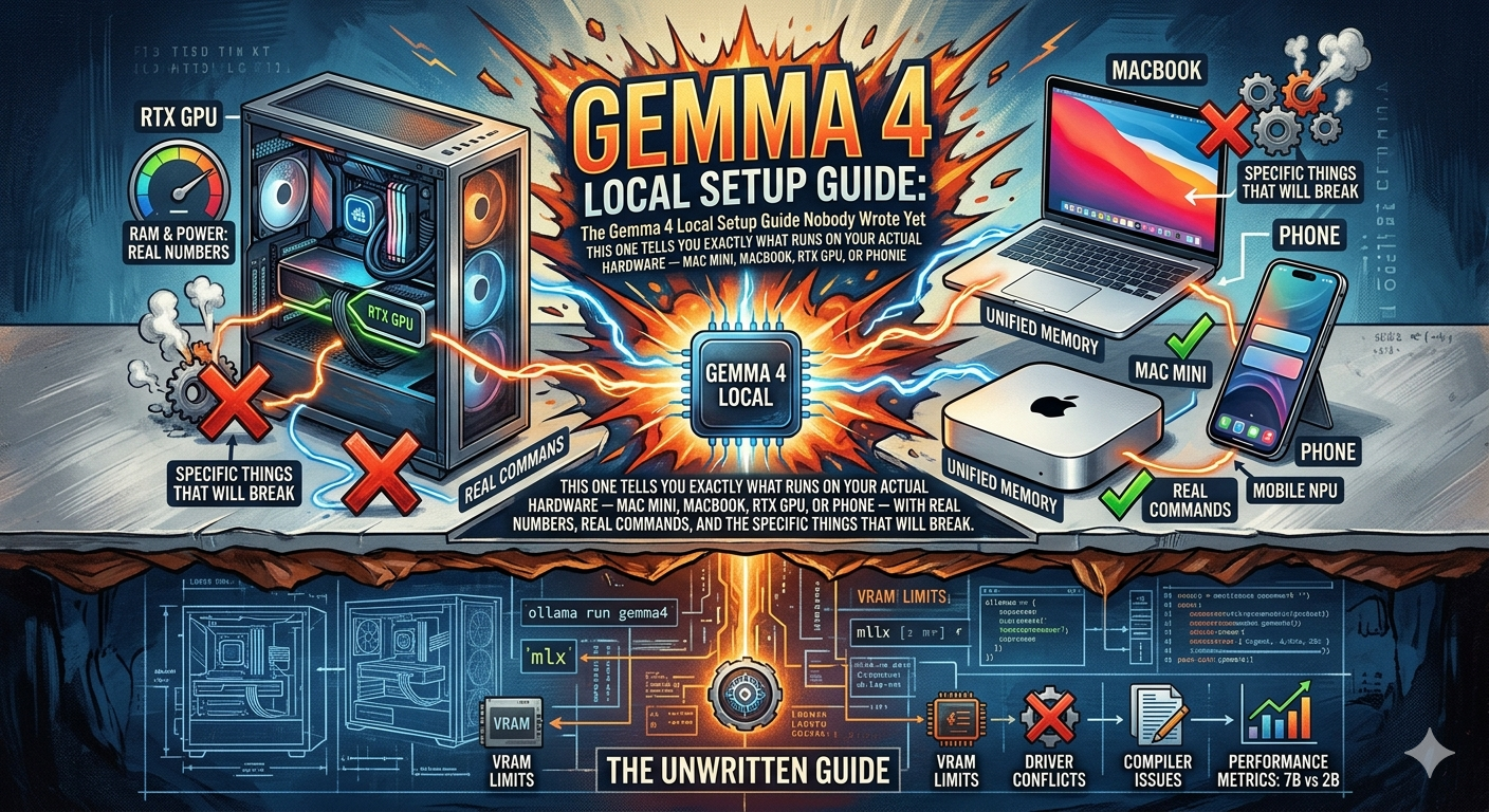 The Gemma 4 Local Setup Guide Nobody Wrote Yet