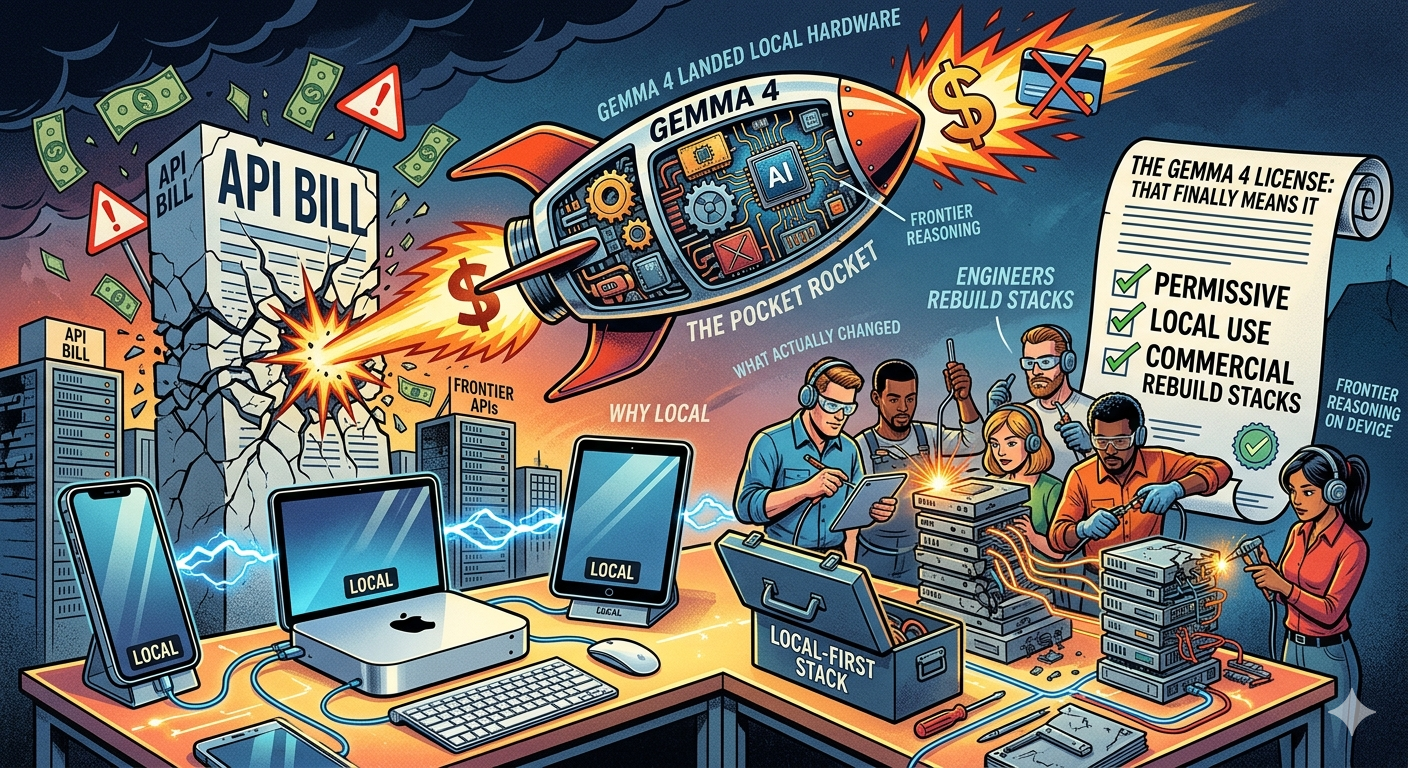 Gemma 4: The Pocket Rocket That Wants to Kill Your API Bill