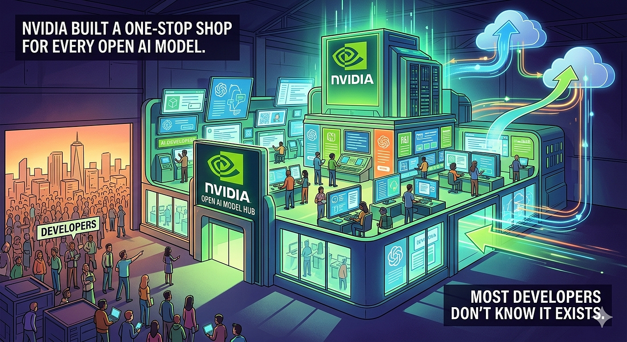 NVIDIA Built a One-Stop Shop for Every Open AI Model — Most Developers Don't Know It Exists